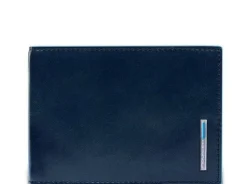 BLUE SQUARE Portafoglio in pelle con flap