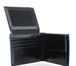 BLUE SQUARE Portafoglio in pelle con flap
