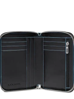 BLUE SQUARE Portafoglio zip around