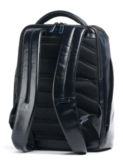 BLUE SQUARE Zaino in pelle, porta pc 14