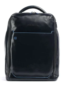 BLUE SQUARE Zaino in pelle, porta pc 14