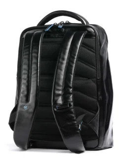 BLUE SQUARE Zaino in pelle, porta pc 14