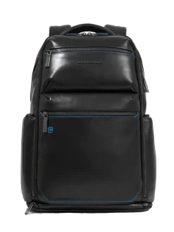 BLUE SQUARE Zaino porta PC 15,6" in pelle
