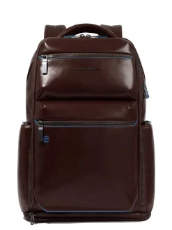 BLUE SQUARE Zaino porta PC 15,6" in pelle