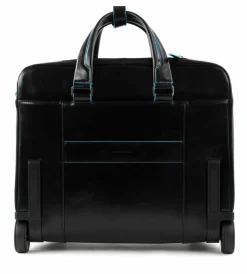 BLU SQUARE Trolley pilota in pelle