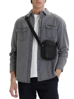 BOLD LOGO NYLON Borsello Slim
