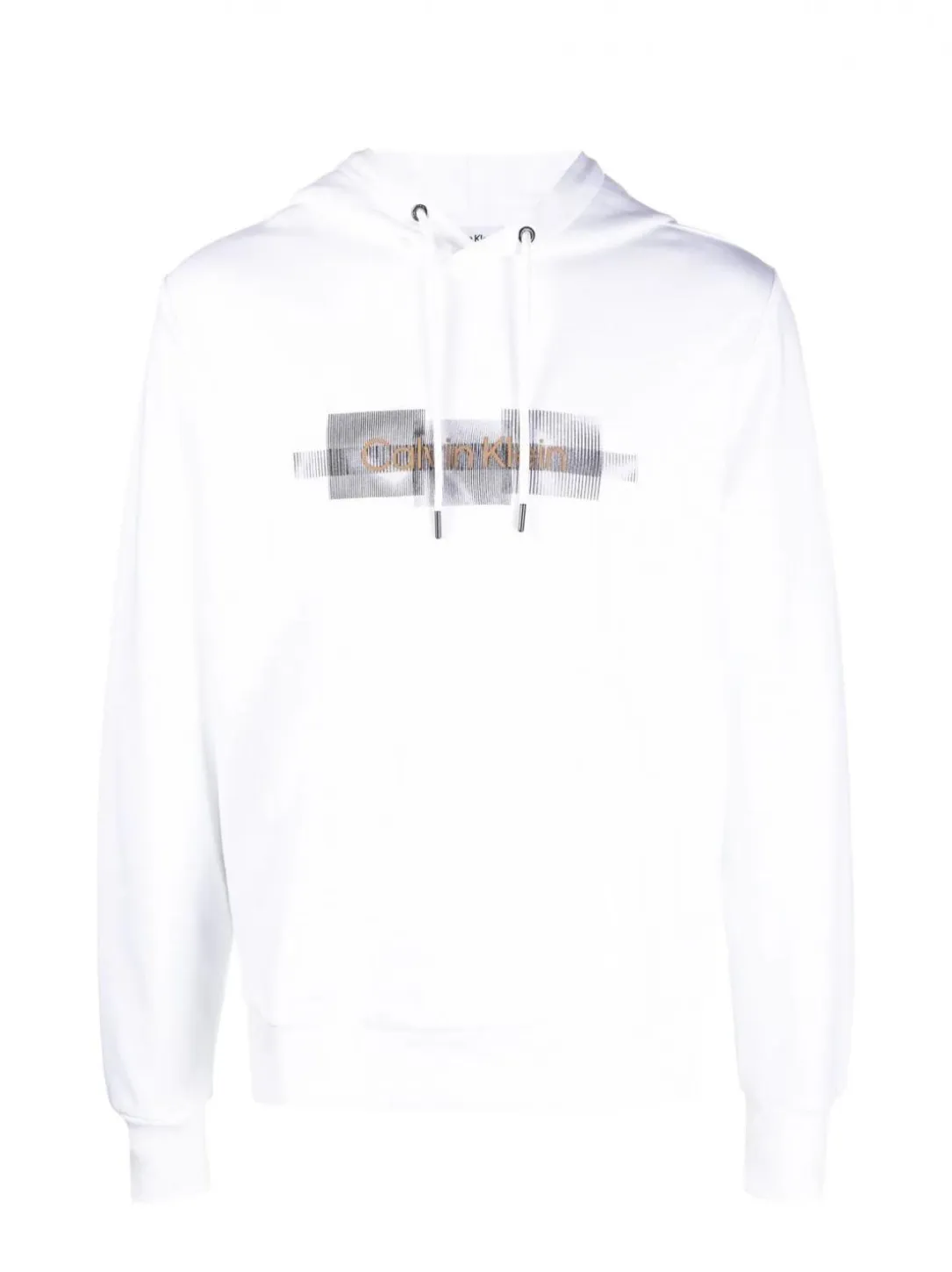 BOX STRIPED LOGO Felpa con cappuccio