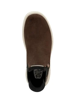 BRANSON Scarpa stivaletto in pelle scamosciata