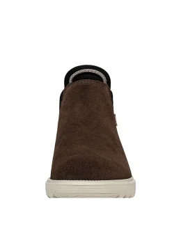 BRANSON Scarpa stivaletto in pelle scamosciata