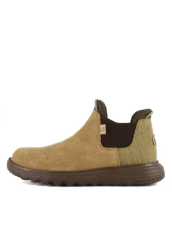 BRANSON Scarpa stivaletto in pelle scamosciata