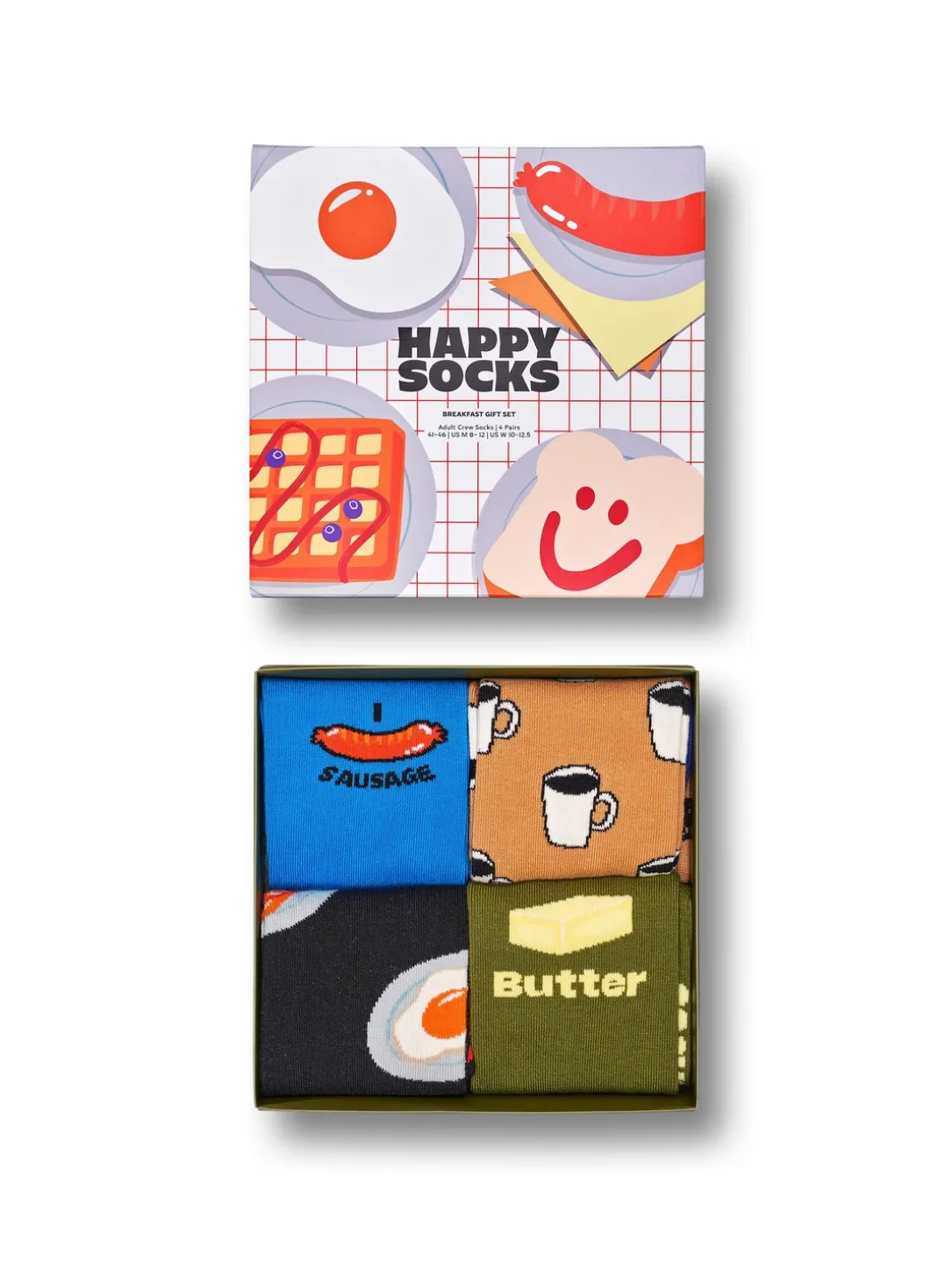 BREAKFAST Gift set calze 4 paia