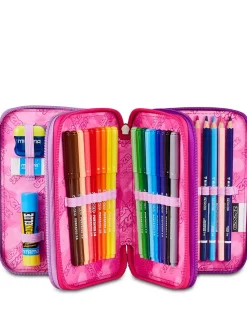 BUZZY NOTE GIRL Astuccio con Kit Scolastico