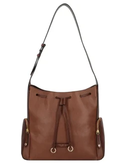 CARLOTTA Borsa hobo in pelle con tasche