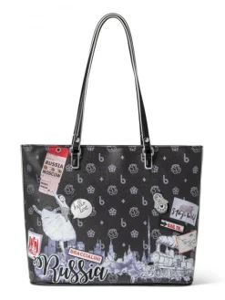 CARTOLINE Borsa shopping a spalla
