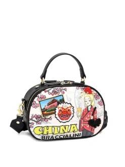 CARTOLINE China Mini Bag a mano, con tracolla