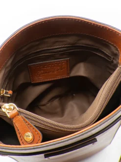 CECILIA Borsa a secchiello in pelle