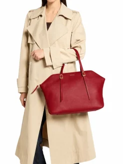 CHERRY Borsa a spalla, in pelle