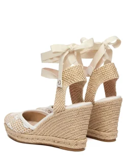 CHEYIN Sandali espadrillas tacco 10 cm