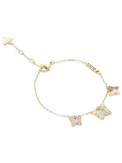 CHRYSALIS Bracciale multi charm, motivo farfalla