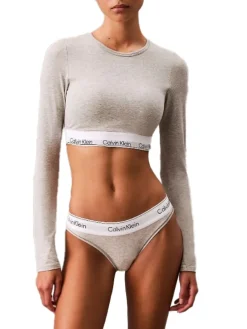 CK Brassière T-shirt a manica lunga