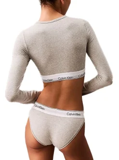 CK Brassière T-shirt a manica lunga