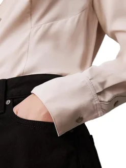 CK Camicia a maniche lunghe in viscosa