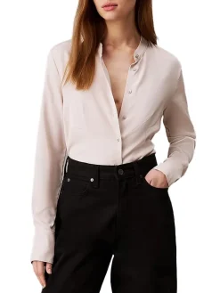 CK Camicia a maniche lunghe in viscosa