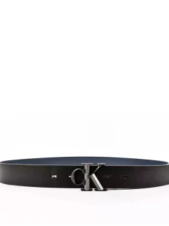 CK HARDWARE SEASONAL Cintura reversibile in pelle