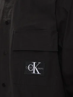 CK JEANS Camicia manica lunga cargo relaxed fit