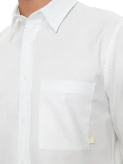 CK JEANS Camicia manica lunga in cotone slim fit