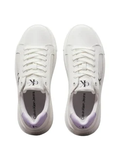 CK JEANS Chunky Cupsole Sneakers in pelle