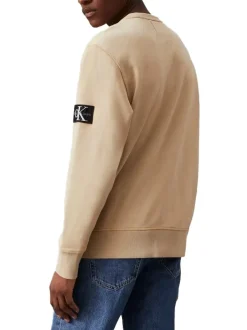 CK JEANS Felpa a girocollo in cotone