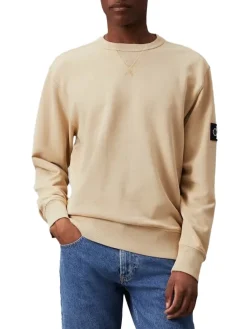 CK JEANS Felpa a girocollo in cotone