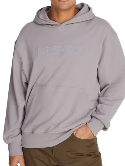 CK JEANS Felpa con cappuccio e box logo