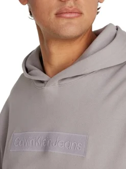 CK JEANS Felpa con cappuccio e box logo