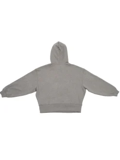 CK JEANS Felpa in cotone con cappuccio e tasca