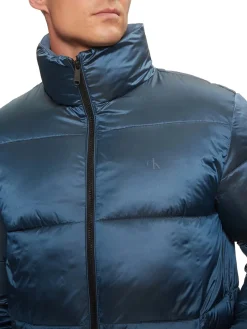 CK JEANS Giubbotto imbottito lucido