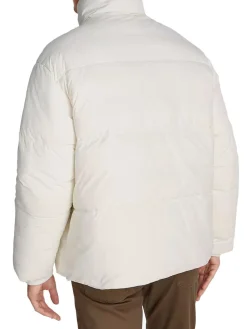 CK JEANS Giubbotto imbottito logo sherpa