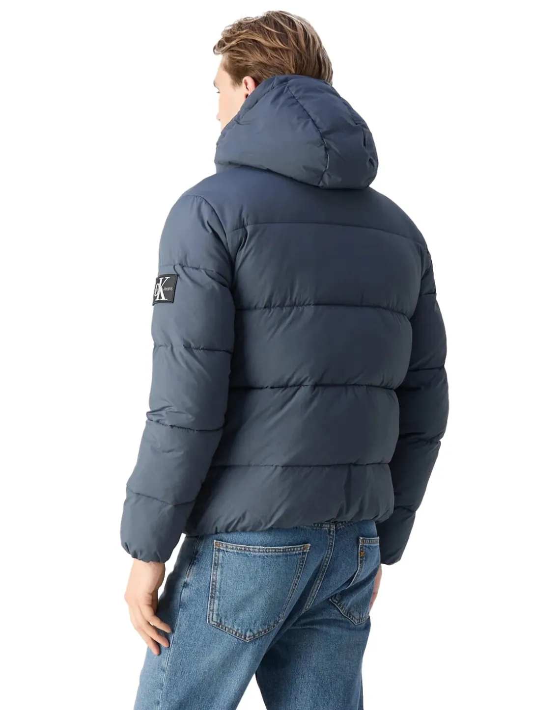 CK JEANS Giubbotto imbottito con cappuccio