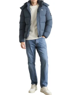 CK JEANS Giubbotto imbottito con cappuccio