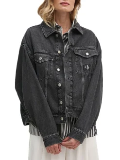 CK JEANS Giubbotto in cotone jeans