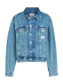CK JEANS Giubbotto in tela denim