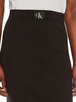 CK JEANS Gonna midi stretch