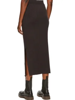 CK JEANS Gonna midi stretch
