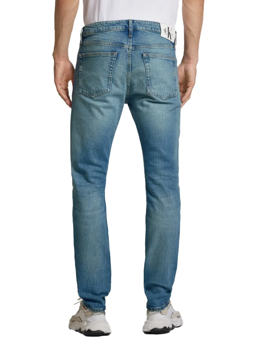 CK JEANS Jeans slim fit con strappo