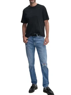 CK JEANS Jeans slim taper fit con vita alta