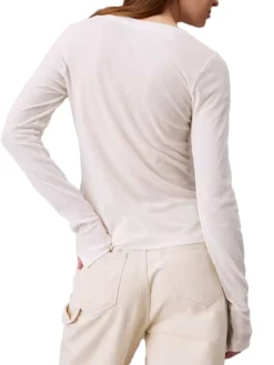 CK JEANS Maglia in cotone a girocollo