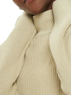 CK JEANS Maglione dolcevita cotone relaxed fit