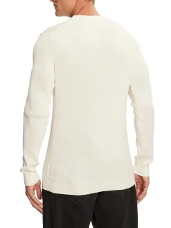 CK JEANS Maglione girocollo a costine
