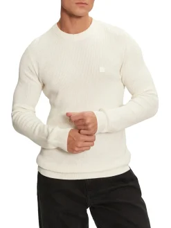 CK JEANS Maglione girocollo a costine